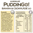 PuddinGo!® Banán és csokoládé ízű étrend-kiegészítő pudingpor PuddinGo!® Banán és csokoládé ízű étrend-kiegészítő pudingpor