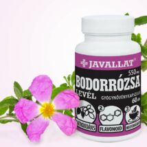 JAVALLAT® Bodorrózsa levél kapszula - SonicFine® gyógynövényporból