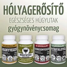 HÓLYAGERŐSÍTŐ gyógynövénycsomag JAVALLAT termékekből összeállítva.