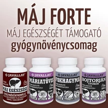 MÁJ FORTE gyógynövénycsomag JAVALLAT termékekből összeállítva.