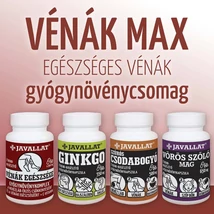 VÉNÁK MAX gyógynövénycsomag JAVALLAT termékekből összeállítva.