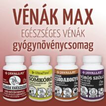 VÉNÁK MAX gyógynövénycsomag JAVALLAT termékekből összeállítva.