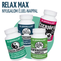 RELAX MAX gyógynövénycsomag JAVALLAT és UltraFine termékekből összeállítva