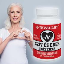 JAVALLAT® SZÍV ÉS EREK EGÉSZSÉGE - étrend-kiegészítő gyógynövénykomplex