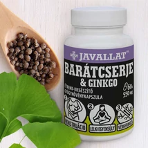 JAVALLAT® BARÁTCSERJE & GINKGO étrend-kiegészítő gyógynövénykapszula JAVALLAT® BARÁTCSERJE & GINKGO étrend-kiegészítő gyógynövénykapszula