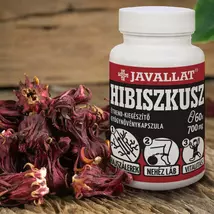 JAVALLAT® HIBISZKUSZ étrend-kiegészítő gyógynövénykapszula