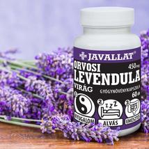 JAVALLAT® Orvosi levendula virág kapszula - SonicFine® gyógynövényporból