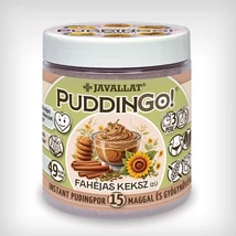 PuddinGo!® Fahéjas keksz ízű instant pudingpor 15 maggal és gyógynövénnyel