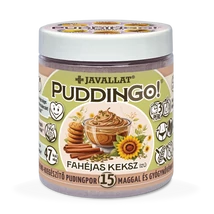 PuddinGo!® Fahéjas keksz ízű instant pudingpor 15 maggal és gyógynövénnyel