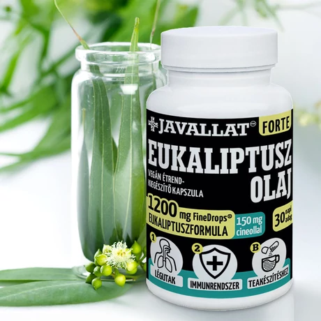 Javallat Forte Eukaliptusz olaj étrend-kiegészítő gyógynövénykapszula Javallat Forte Eukaliptusz olaj étrend-kiegészítő gyógynövénykapszula