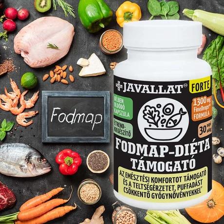 JAVALLAT® Forte FODMAP-diéta támogató - étrend-kiegészítő gyógynövénykapszula