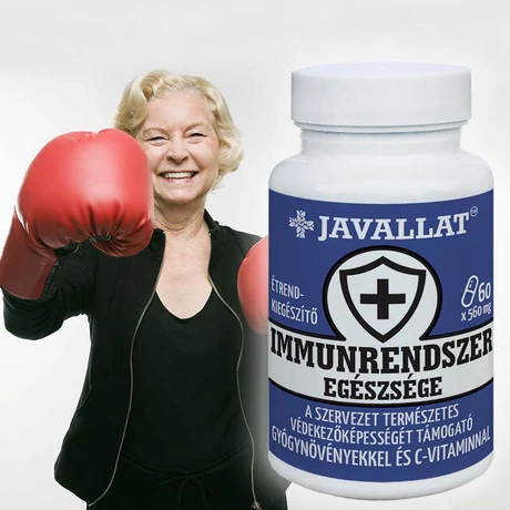 JAVALLAT® IMMUNRENDSZER EGÉSZSÉGE - étrend-kiegészítő gyógynövénykomplex C-vitaminnal