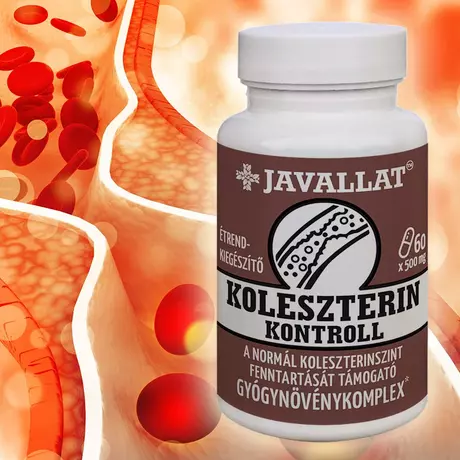 JAVALLAT® KOLESZTERIN KONTROLL - étrend-kiegészítő gyógynövénykomplex