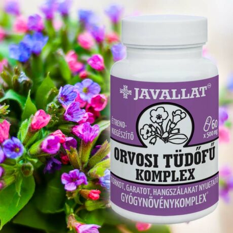 JAVALLAT® - ORVOSI TÜDŐFŰ KOMPLEX - étrend-kiegészítő kapszula