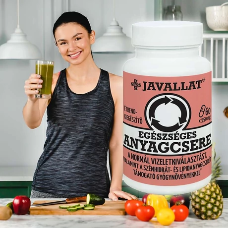JAVALLAT® - EGÉSZSÉGES ANYAGCSERE - étrend-kiegészítő gyógynövénykapszula JAVALLAT® - EGÉSZSÉGES ANYAGCSERE - étrend-kiegészítő gyógynövénykapszula