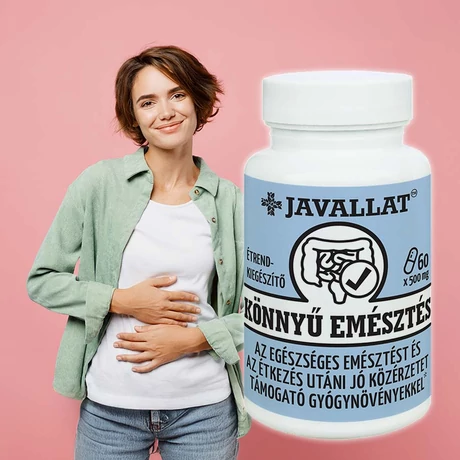 JAVALLAT® - KÖNNYŰ EMÉSZTÉS - étrend-kiegészítő gyógynövénykapszula