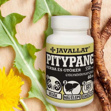 Pitypang gyökér és herba kapszula